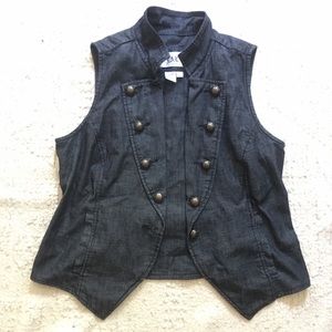 Denim vest